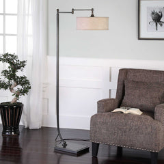 Lamine Dark Bronze Floor Lamp - Ornate Home