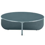 Lamond Teal High Gloss Coffee Table - Ornate Home