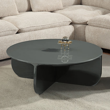 Lamond Teal High Gloss Coffee Table - Ornate Home