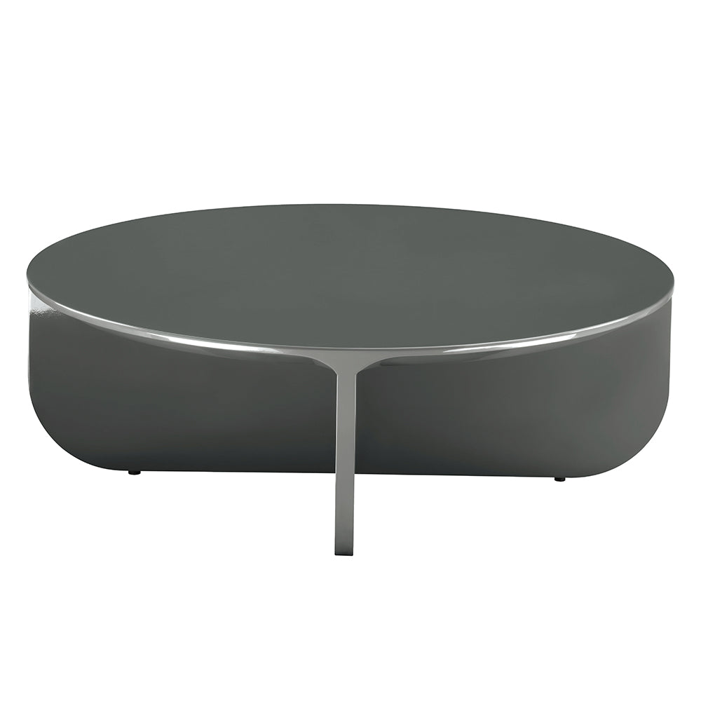 Lamond Teal High Gloss Coffee Table - Ornate Home