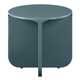 Lamond Teal High Gloss End Table - Ornate Home