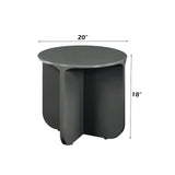 Lamond Teal High Gloss End Table - Ornate Home