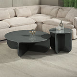 Lamond Teal High Gloss End Table - Ornate Home