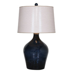 Lamone Blue Glass Lamp - Ornate Home