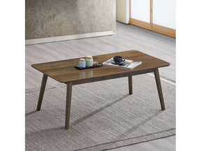 Lamonte Walnut Coffee Table - Ornate Home