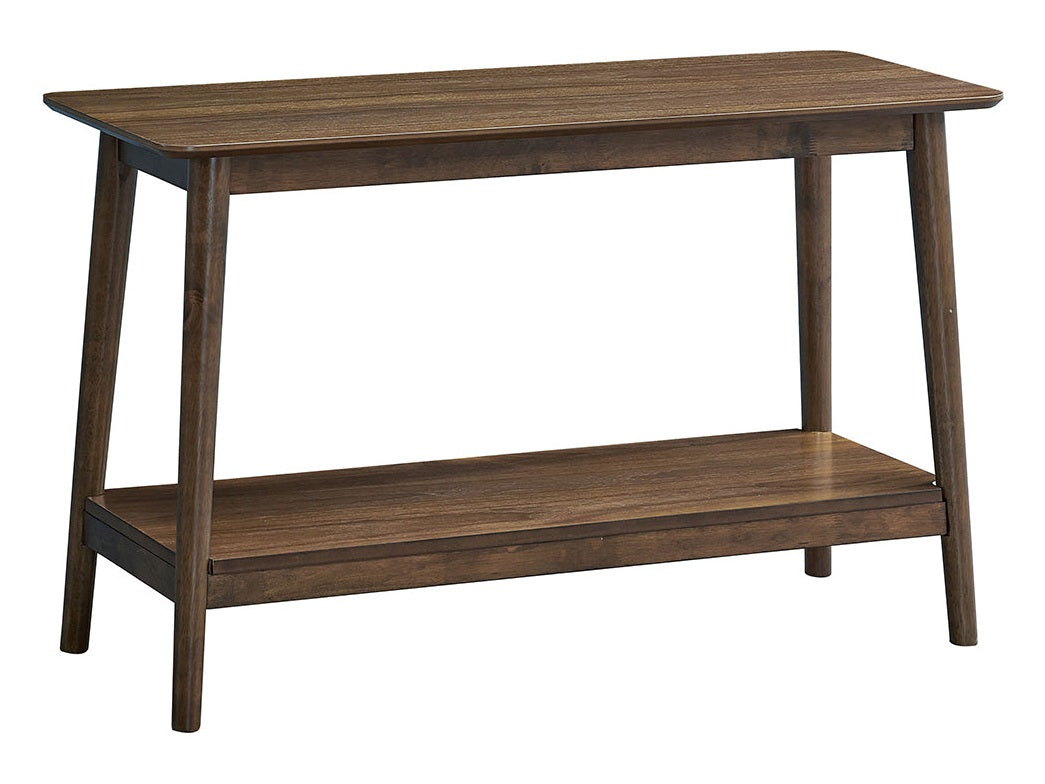 Lamonte Walnut Sofa Table w/Shelf - Ornate Home