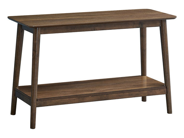 Lamonte Walnut Sofa Table w/Shelf - Ornate Home