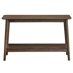 Lamonte Walnut Sofa Table w/Shelf - Ornate Home