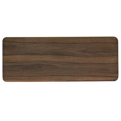 Lamonte Walnut Sofa Table w/Shelf - Ornate Home