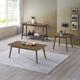 Lamonte Walnut Sofa Table w/Shelf - Ornate Home