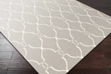 Lamy Beige Trellis Wool Rug - Clearance - Ornate Home