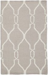 Lamy Beige Trellis Wool Rug - Clearance - Ornate Home