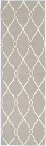Lamy Beige Trellis Wool Rug - Clearance - Ornate Home
