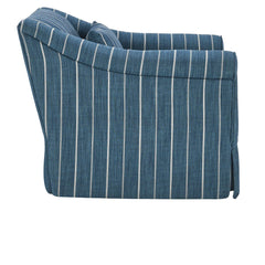 Lana Navy Blue Swivel Chair - Ornate Home