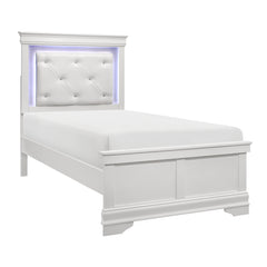 Lana White 4-piece Twin Bedroom Set - Ornate Home