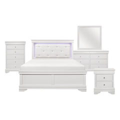 Lana White 5pc Bedroom Set - Ornate Home