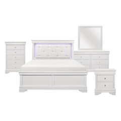 Lana White 5pc Bedroom Set - Ornate Home