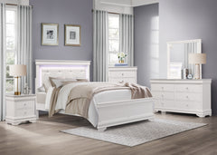 Lana White California King Bed - Ornate Home