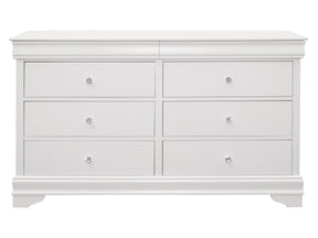 Lana White Dresser - Ornate Home