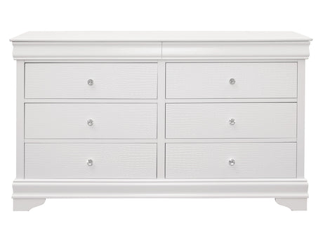 Lana White Dresser - Ornate Home