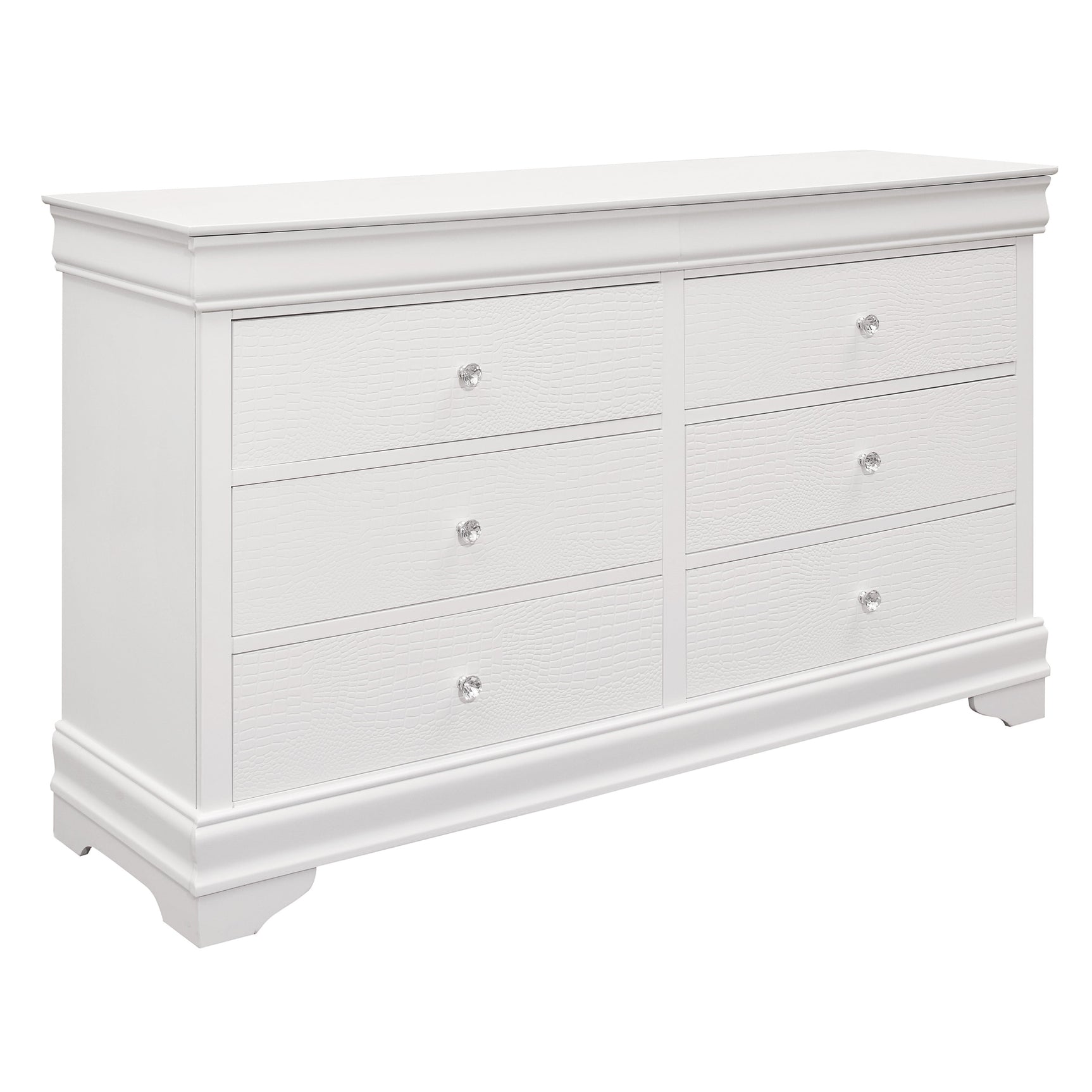 Lana White Dresser - Ornate Home