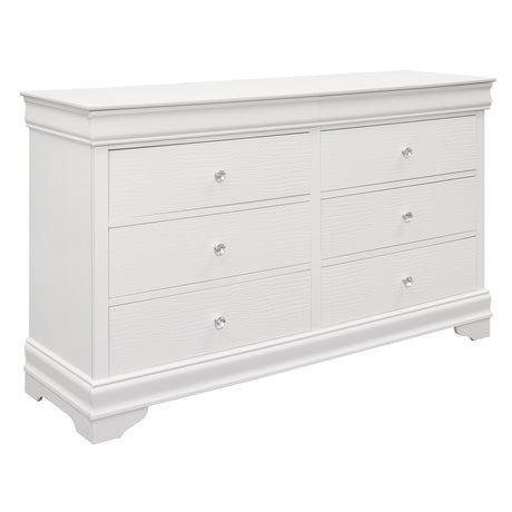 Lana White Dresser - Ornate Home