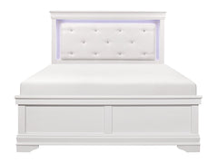 Lana White Full Bed - Ornate Home