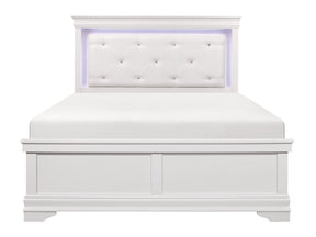 Lana White Full Bed - Ornate Home