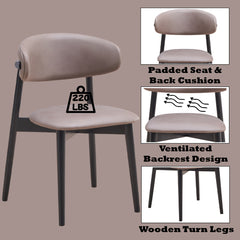 Lanae Gray Side Chair (Set of 2) - Ornate Home