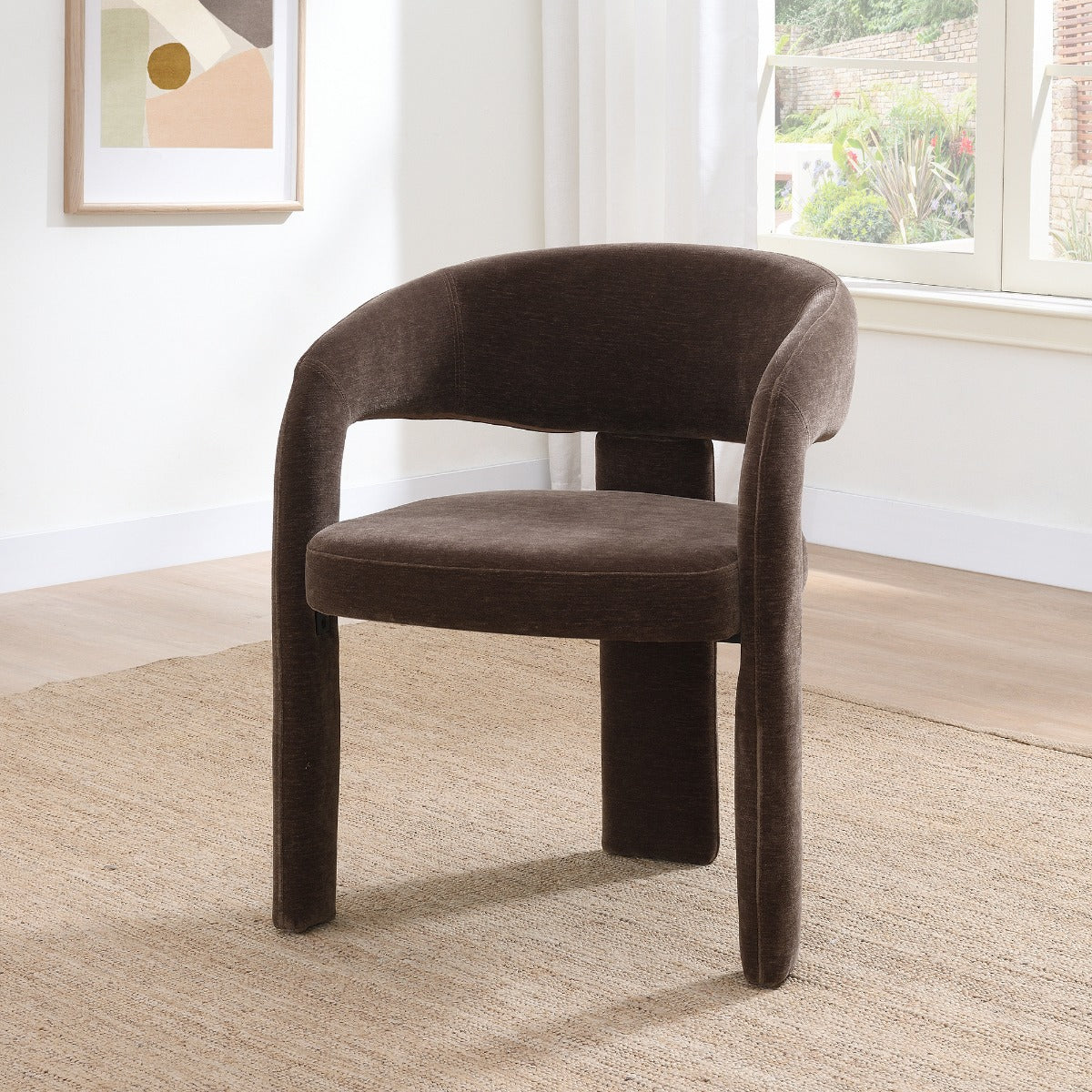 Lanai Brown Arm Chair (Set-2) - Ornate Home