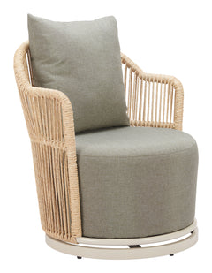 Lanai Multicolor Swivel Chair - Ornate Home