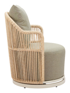 Lanai Multicolor Swivel Chair - Ornate Home