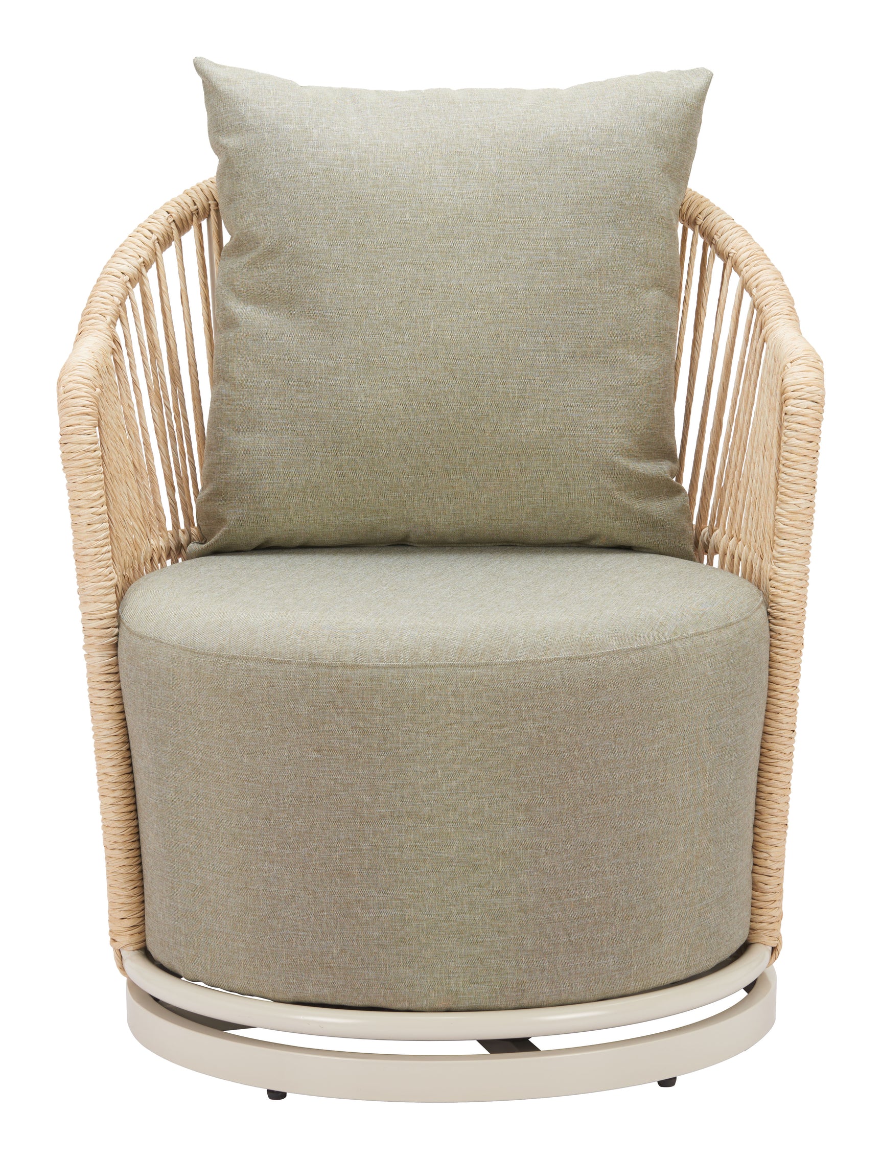 Lanai Multicolor Swivel Chair - Ornate Home