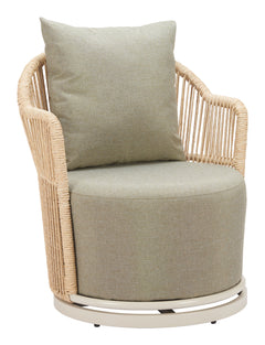 Lanai Multicolor Swivel Chair - Ornate Home