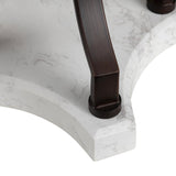 Lancaster Dark Bronze/White Table Lamp - Ornate Home