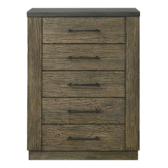 Lance Distressed Oak Chest - Ornate Home