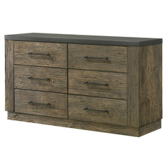 Lance Distressed Oak Dresser - Ornate Home
