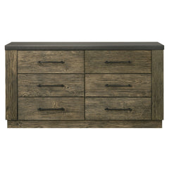 Lance Distressed Oak Dresser - Ornate Home