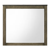 Lance Distressed Oak Mirror - Ornate Home