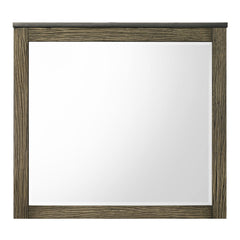 Lance Distressed Oak Mirror - Ornate Home