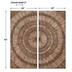 Lanciano Woodtone Wood Wall Art - Ornate Home
