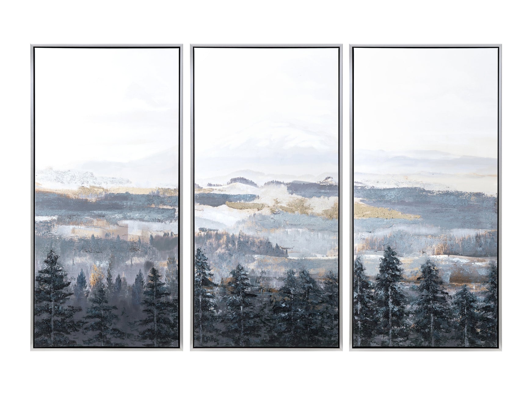 Land For Days Blue/Natural Canvas