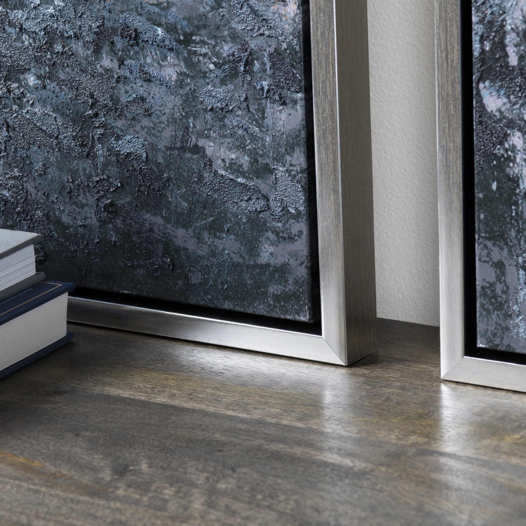 Land For Days Blue/Natural Canvas