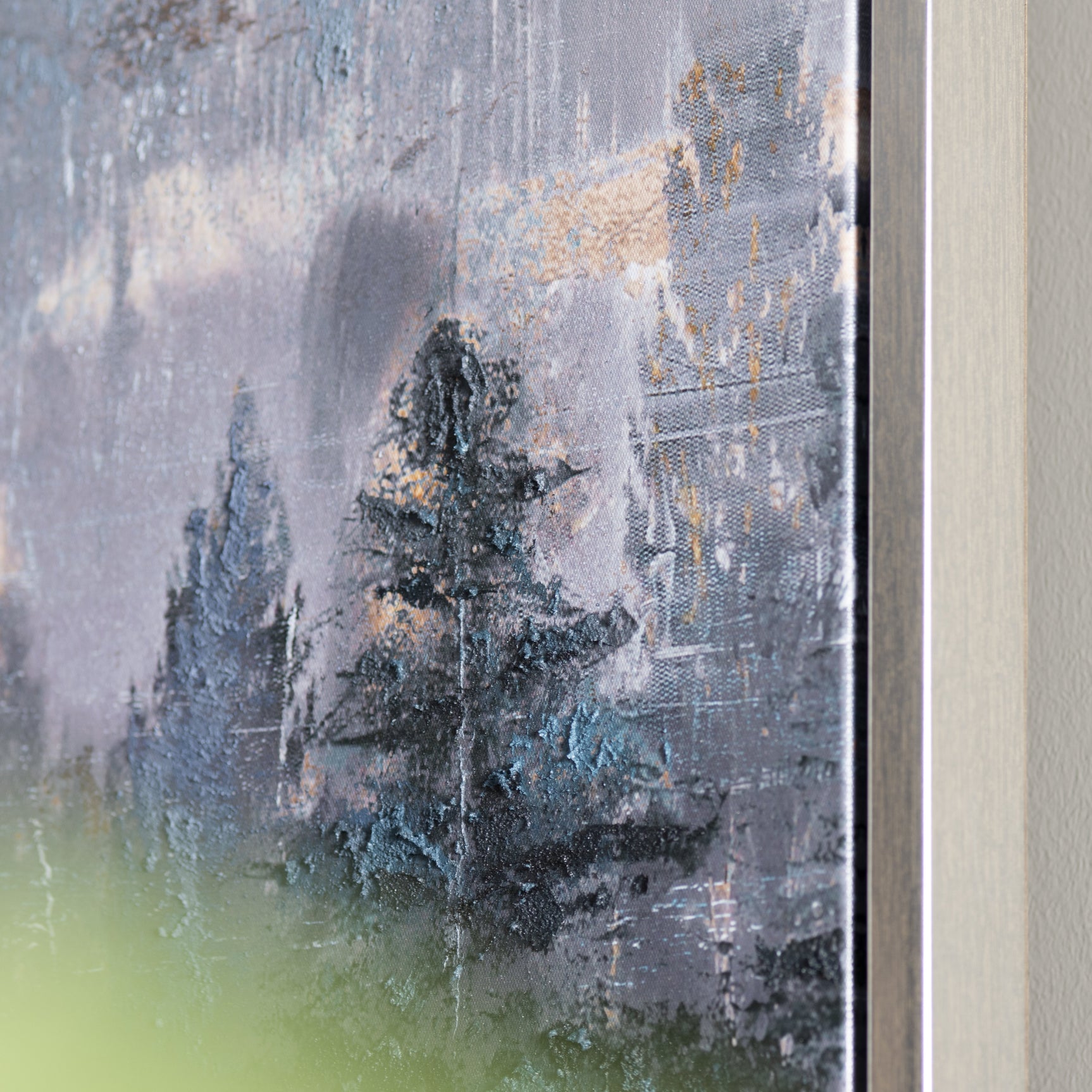 Land For Days Blue/Natural Canvas