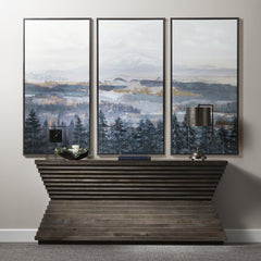 Land For Days Blue/Natural Canvas - Ornate Home