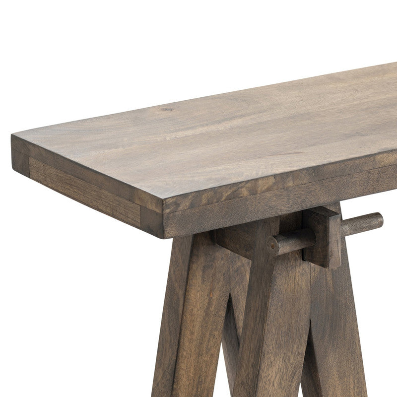 Landau Brown Console Table - Ornate Home