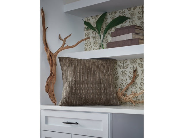 Landcher Brown Pillow - Ornate Home