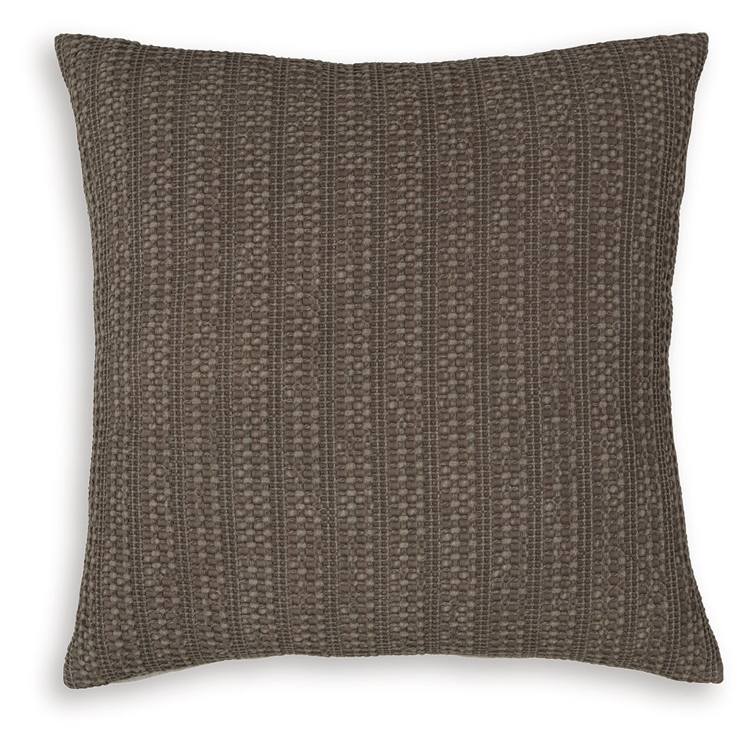 Landcher Brown Pillow (Set of 4) (Online Special Price) - Ornate Home