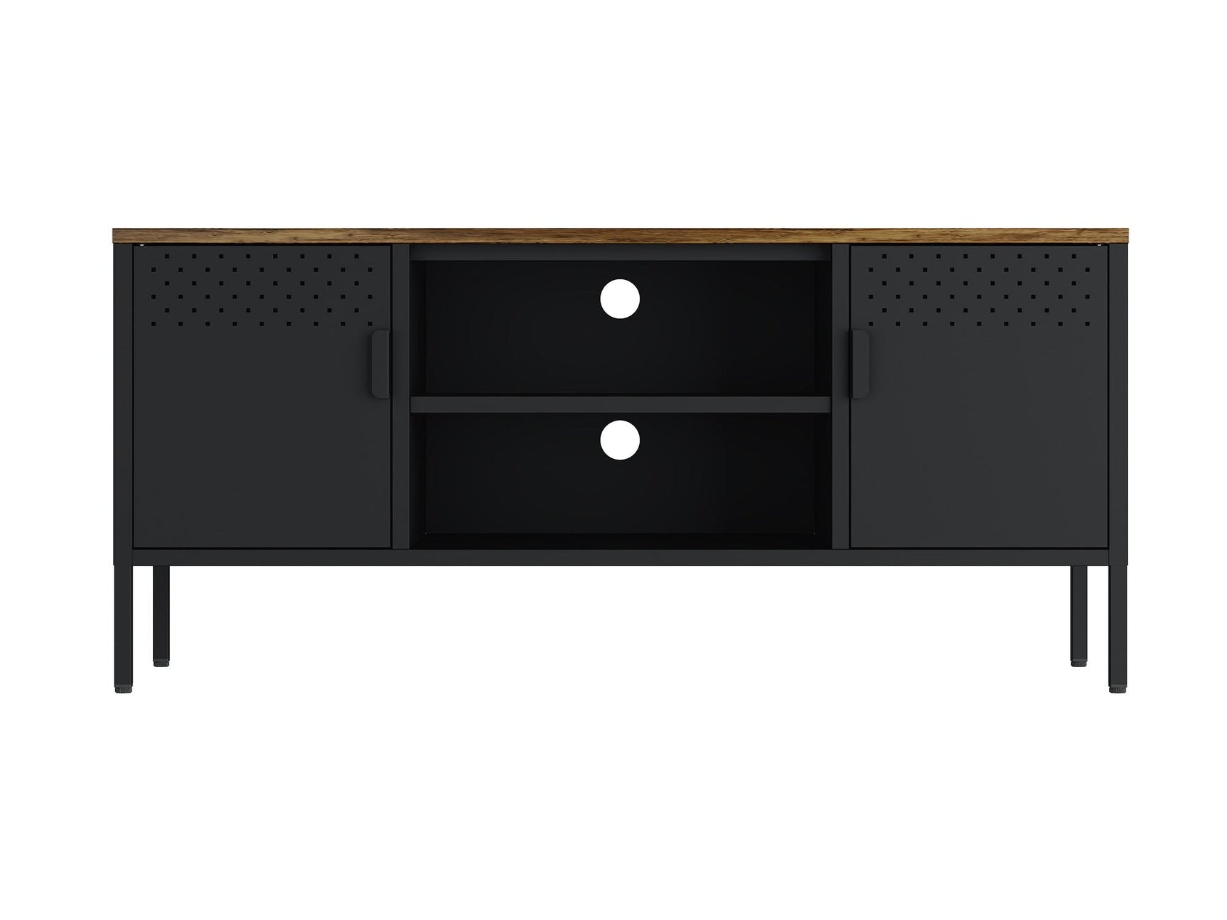 Landen 47" TV Stand in Black - Ornate Home