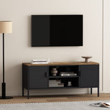 Landen 47" TV Stand in Black - Ornate Home